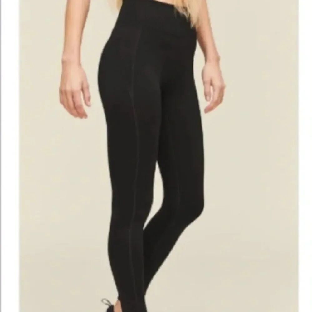 Girlfriend Collective Black Leggings in Size Unknown